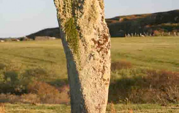 Standing Stone near Loch Pottie: John Clare
